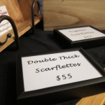 Framed craft sale signs