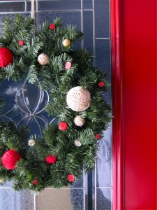 Bubblegum Sass Christmas Button Wreath