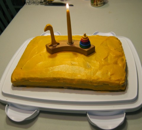 Sam's birthday cake