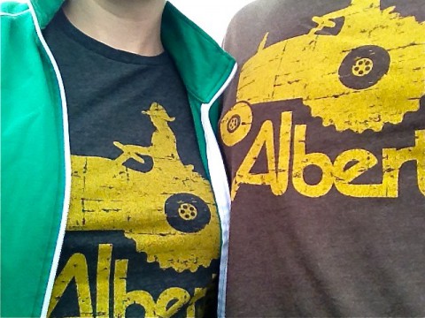 Alberta farm t-shirts by Ole Originials