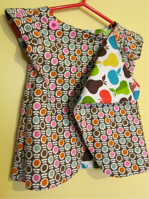 Reversible Lucy Tunic sewn by Bubblegum Sass