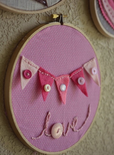 Valentine's Embroidery Hoop