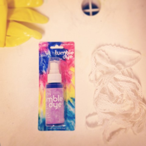 Hand Dyed Lace Trim ~ DIY Blog Post ~ By Bubblegum Sass