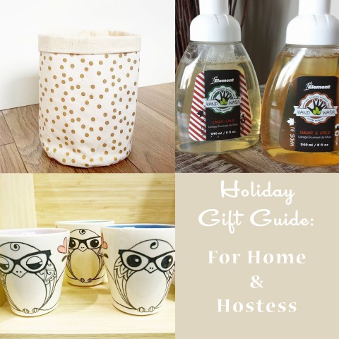 Holiday Gift Guide: For Home & Hostess ~ By Bubblegum Sass ~ Shop Handmade Canada