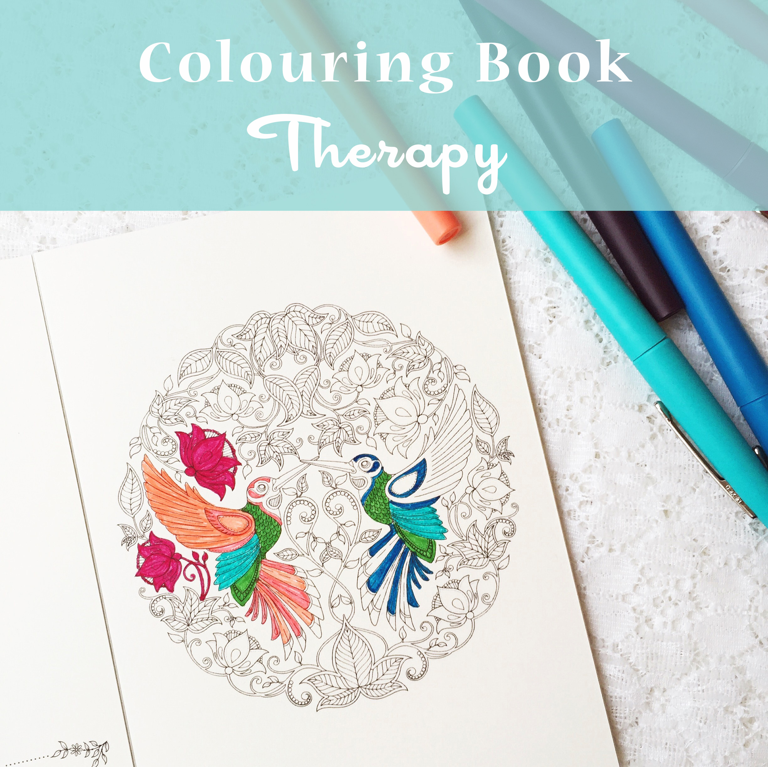 Self-Care in Practice: Adult Coloring Book Therapy ~ By Bubblegum Sass
