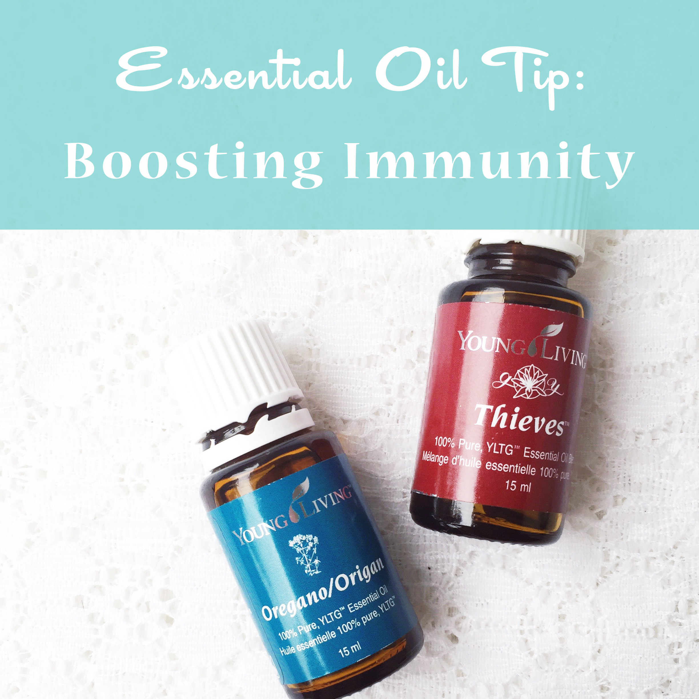 Living with Essential Oils: Boosting Immunity ~ Young Living Oils Tip by Bubblegum Sass