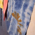 Hand-dyed prayer flag