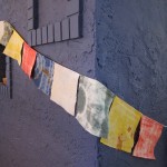 Hand-dyed prayer flags
