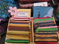 Coin purses at craft market