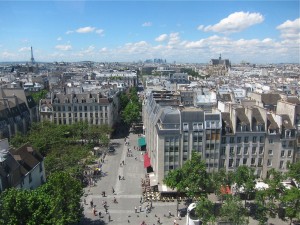 View from Pompidou