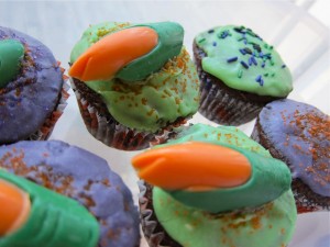 Halloween cupcakes