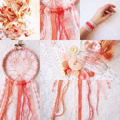 Weekly Color Inspiration ~ By Bubblegum Sass ~ Peach & Coral Pink