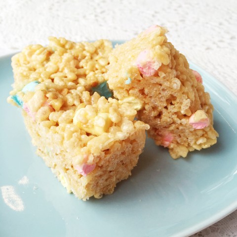 Peanut Butter Marshmallow Squares ~ Recipe from Bubblegum Sass