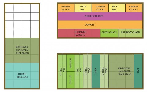 Garden Planning ~ Happiness By the Acre (or square foot) ~ Backyard Veggie Gardens