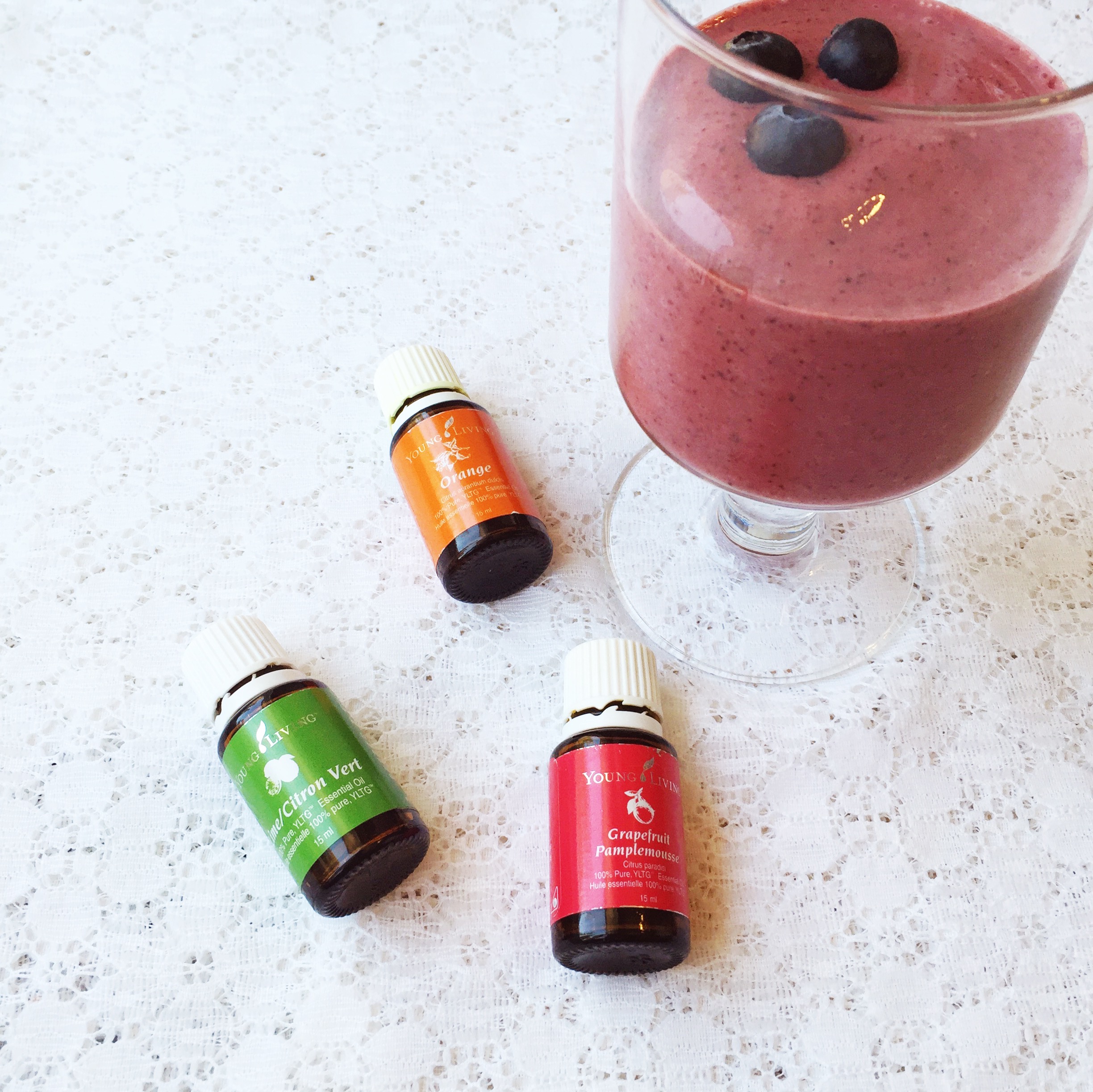 Living With Essential Oils: Smoothie Goodness ~ By Bubblegum Sass ~ Oils that make healthy additions to smoothies