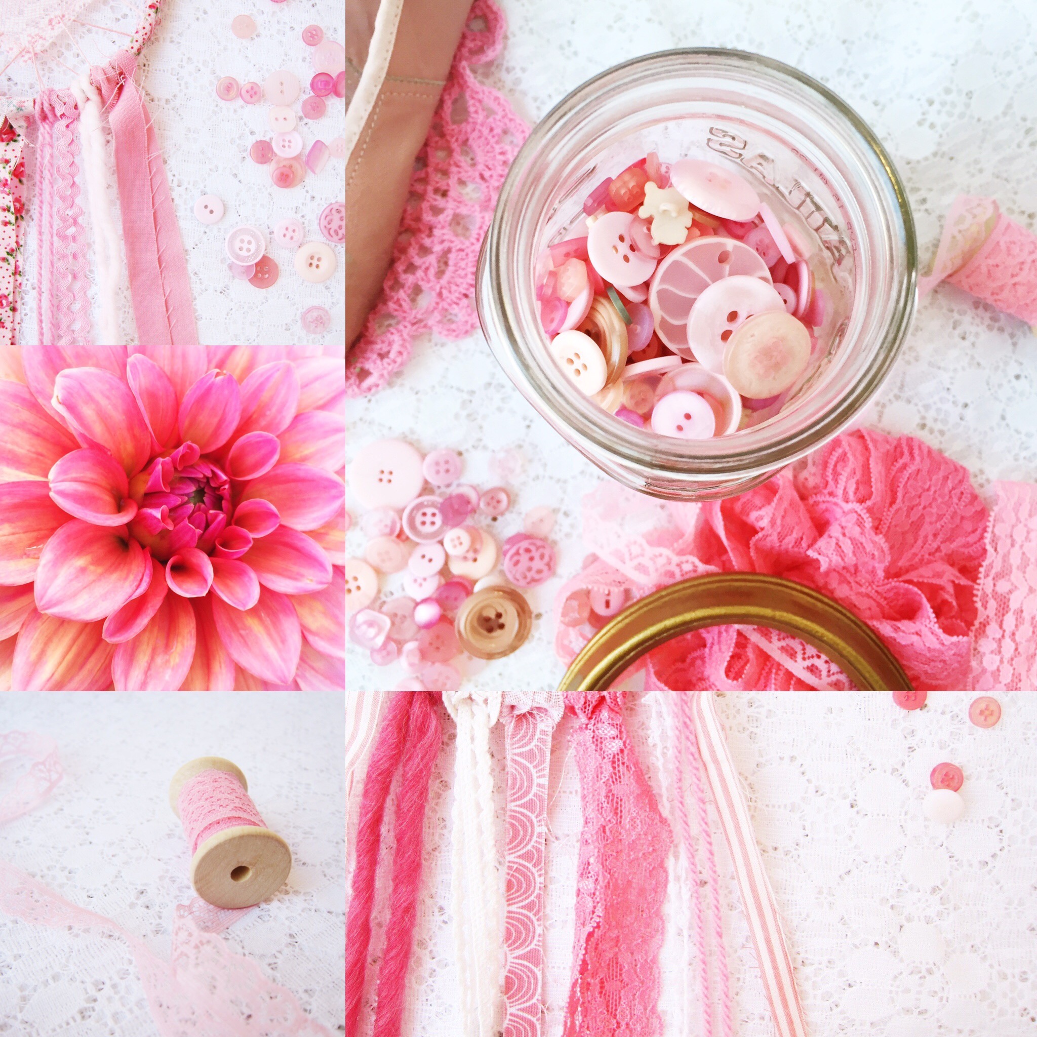 Weekly Color Inspiration ~ By Bubblegum Sass ~ Summer Pink 