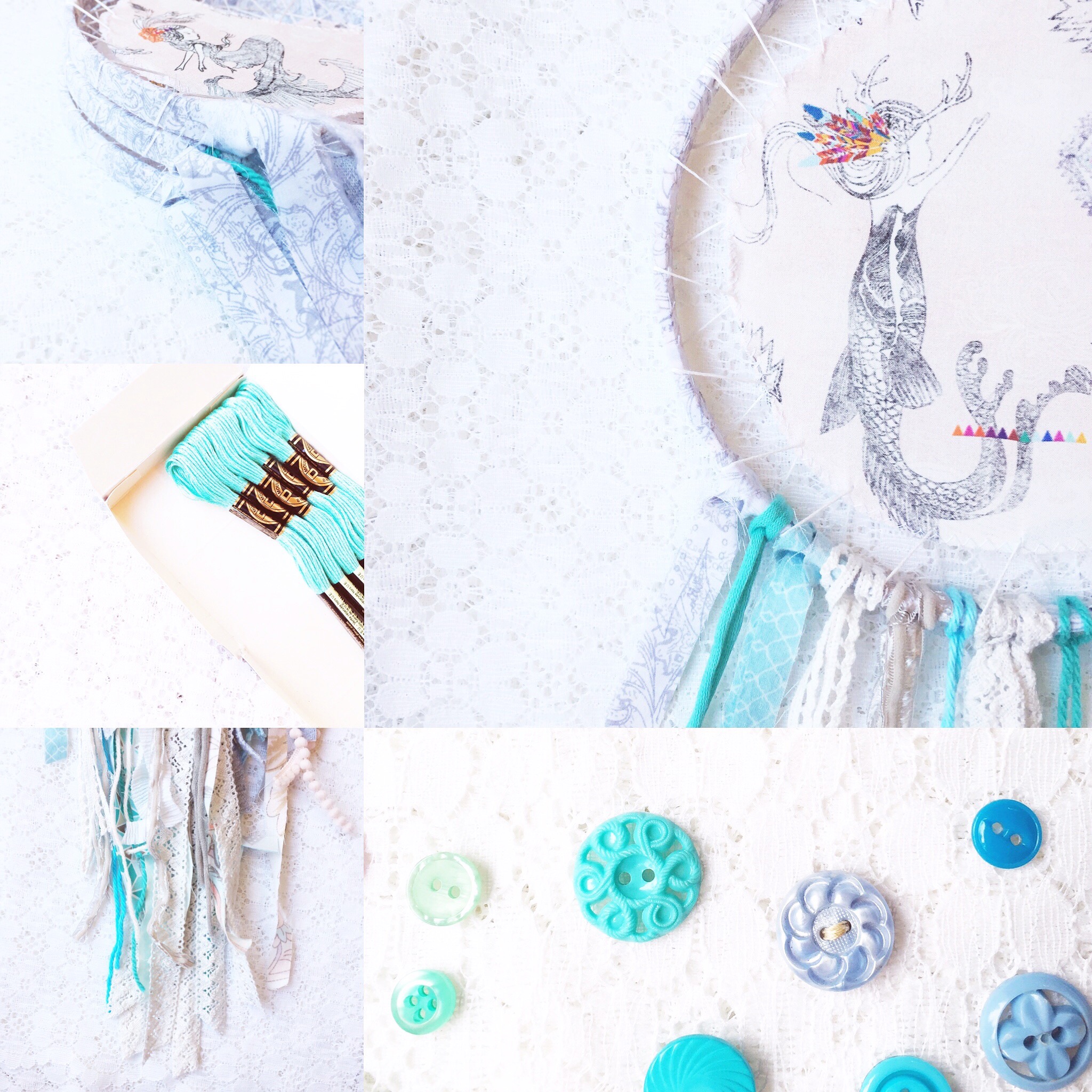 Weekly Color Inspiration ~ By Bubblegum Sass ~ Boho Mermaid ~ Nursery Room & Girl's Room Decor Inspo