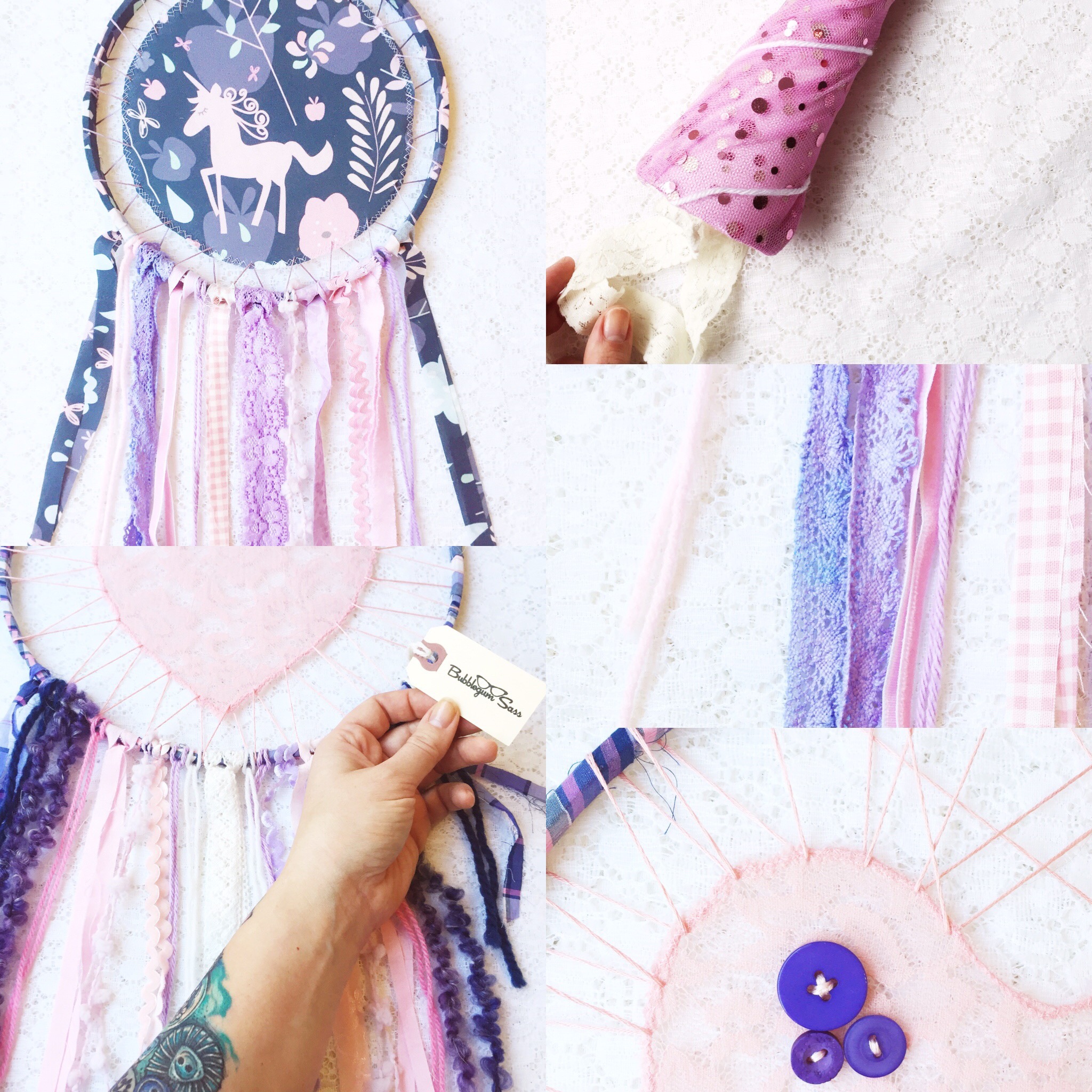 Weekly Color Inspiration ~ By Bubblegum Sass ~ Purple Unicorn ~ Nursery Room & Girl's Room Decor Inspo