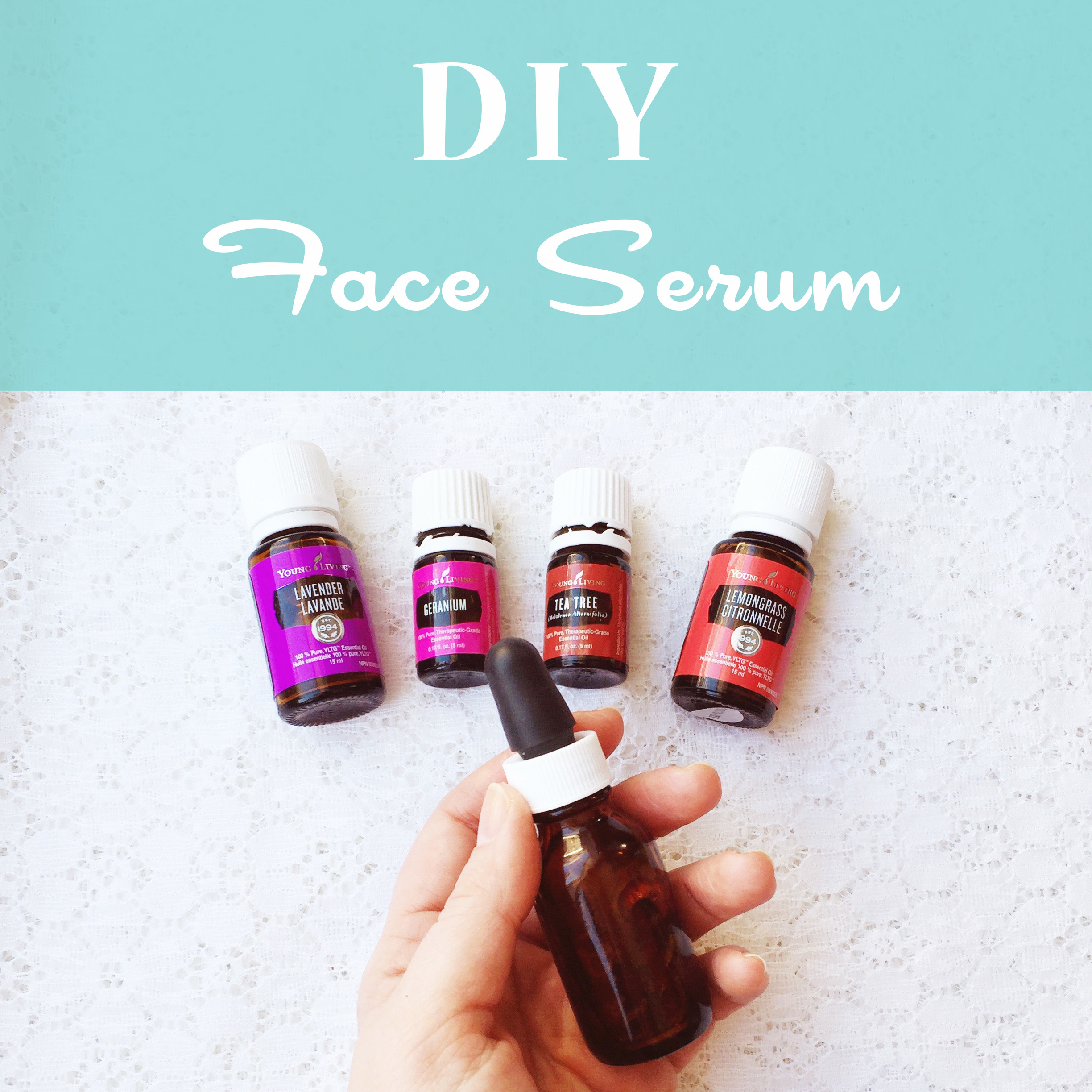 Living with Essential Oils: DIY Face Serum ~ Green Beauty ~ Recipe by Bubblegum Sass