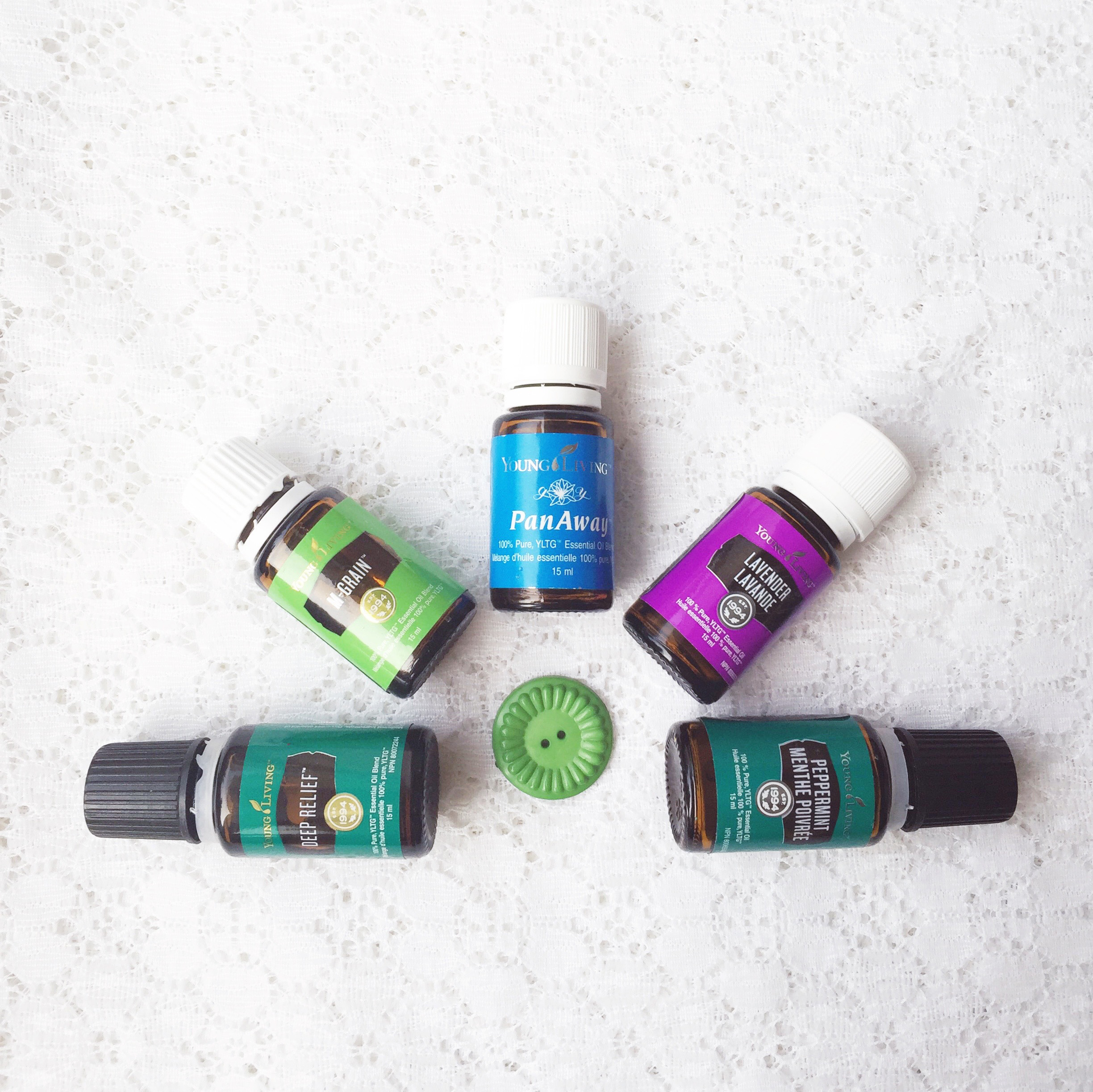 Living With Essential Oils: Releasing Tension ~ Oils for muscle tension & headaches ~ Blog post by Bubblegum Sass