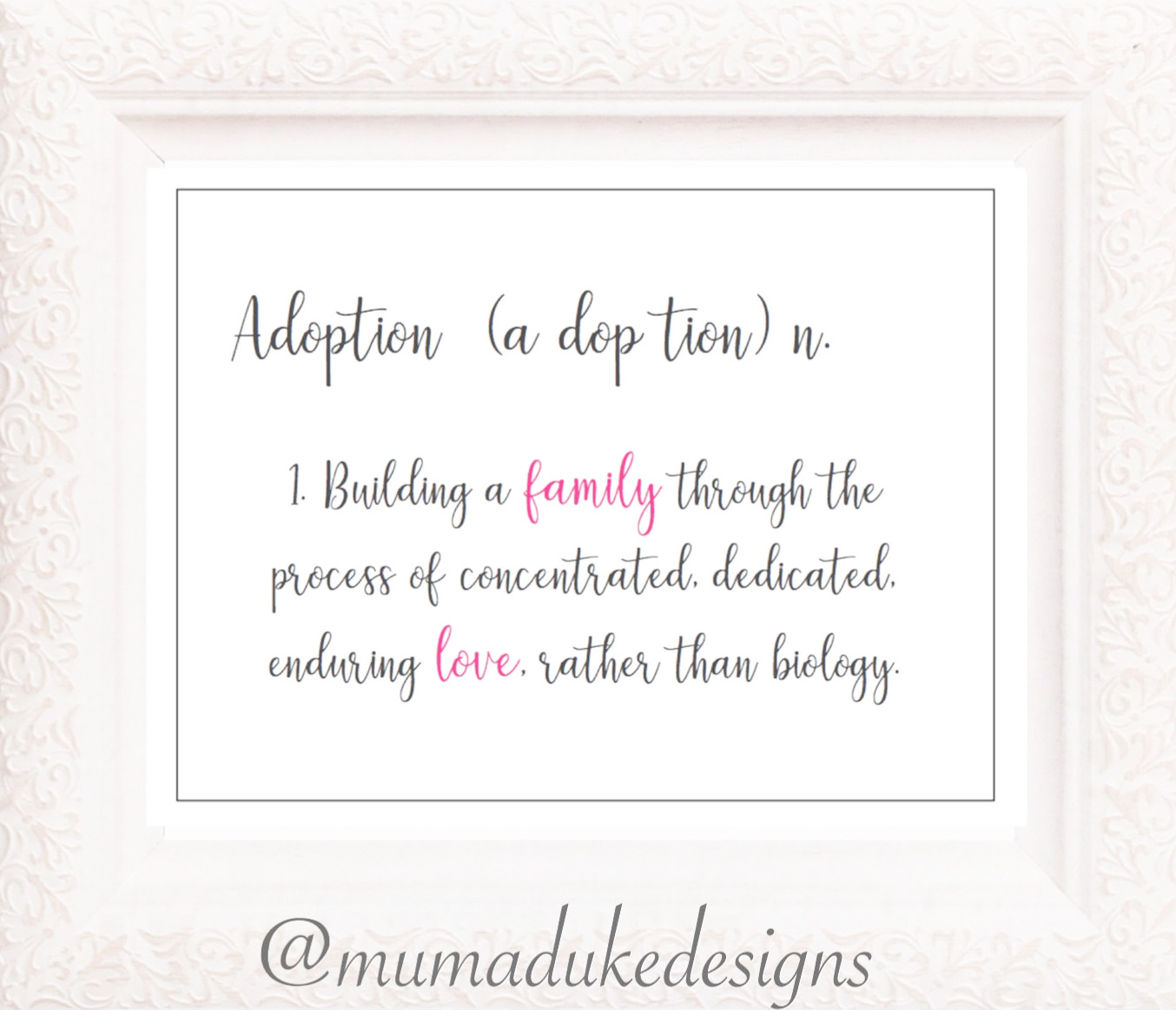 Adoption Journey ~ A different kind of motherhood ~ Blog by Bubblegum Sass