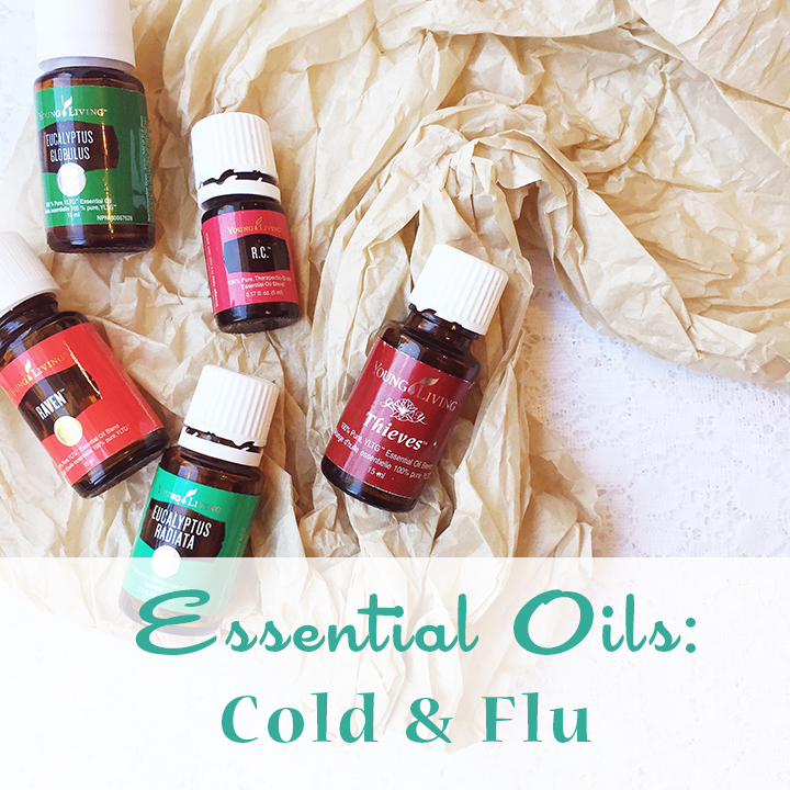 Living With Essential Oils: Cold & Flu ~ Natural Remedies and DIYs